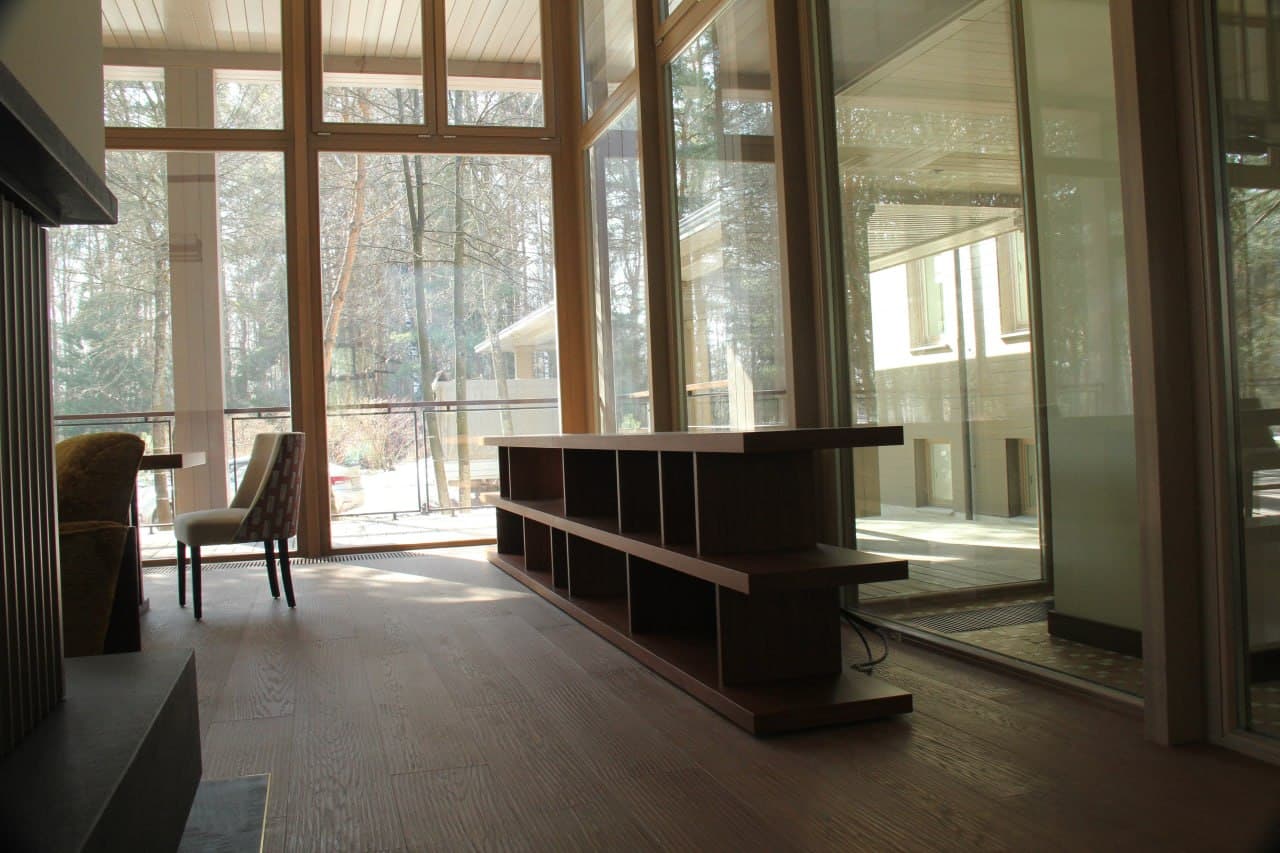 Скамья в зимнем саду (коммерческий объект) — Коммерческие пространства